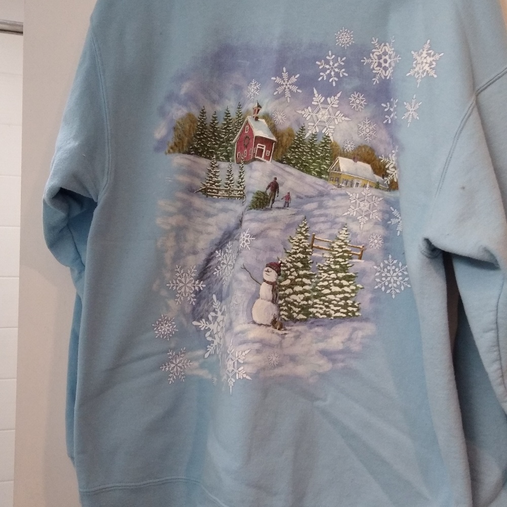 Long Sleeve Festive Sweatshirt